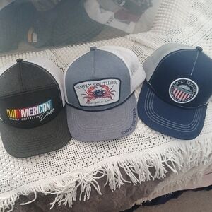Simply Southern Trucker Hats - Black, Gray, Blue
